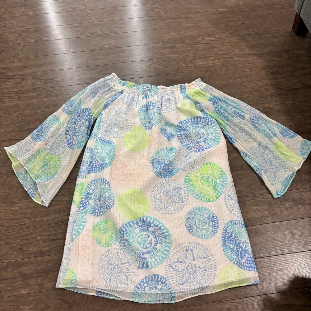 Lilly Pulitzer Multicolor Mandala Long Sleeve Dress